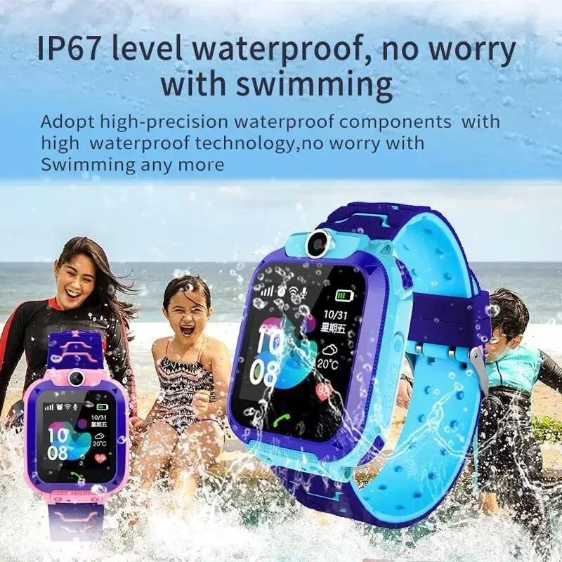 Smartwatch Infantil Q12 Infantil com GPS SOS e monitoramento remoto