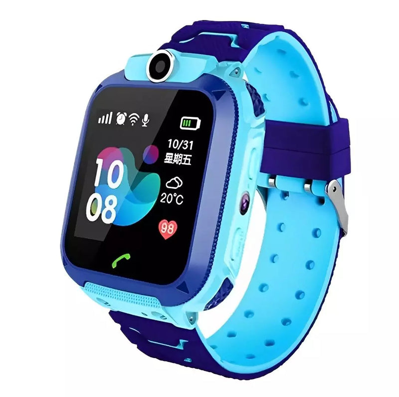 Smartwatch Infantil Q12 Infantil com GPS SOS e monitoramento remoto