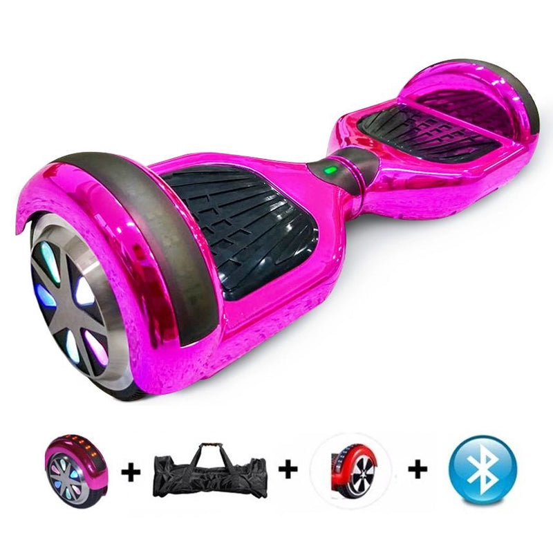 Hoverboard 6.5 com Bluetooth e LED lateral e frontal