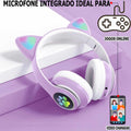 Fone de ouvido CAT Wireless/Bluetooth com Led P33M