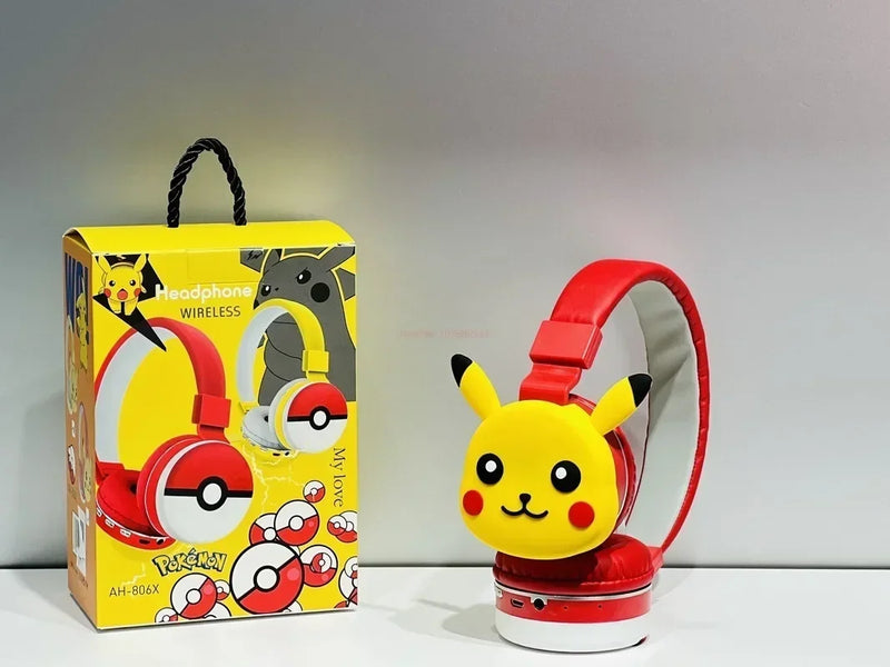 Fone de ouvido sem fio Pokémon Pikachu