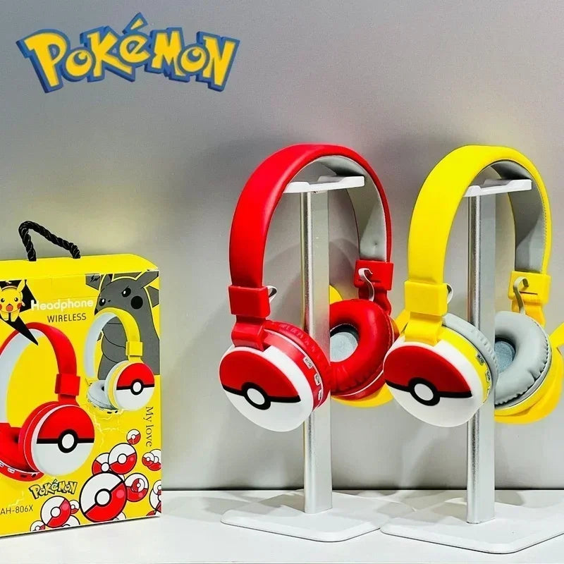 Fone de ouvido sem fio Pokémon Pikachu