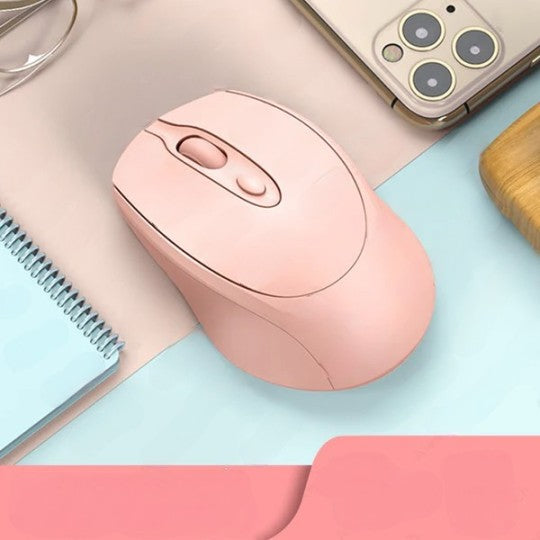 Mouse sem Fio Recarregável Aieach - Ergonômico e Silencioso