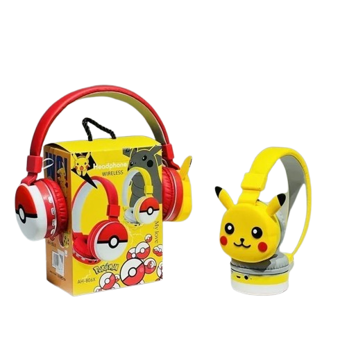 Fone de ouvido sem fio Pokémon Pikachu