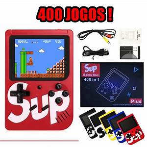 Mini Vídeo Game Boy Portátil Sup 400 Jogos