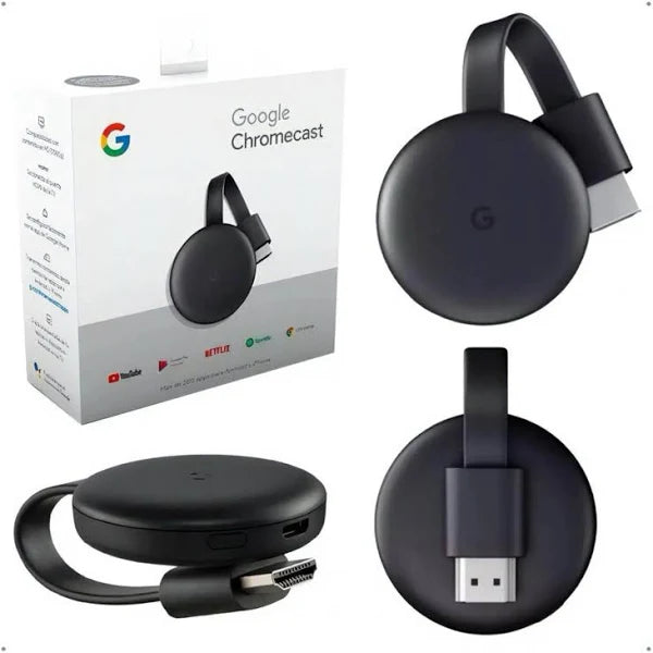 Google Chromecast 3ª geração Full HD.