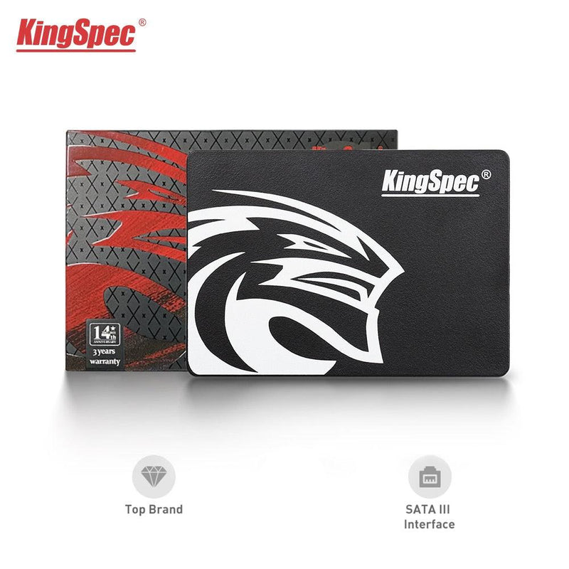 SSD KingSpec SATA3 2,5" 128GB, 256GB, 512GB e 1TB