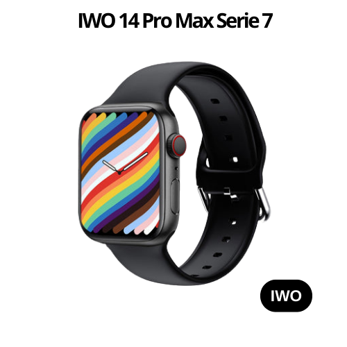 Relógio Smartwatch IWO 14 Pro Max Serie 7 com Bluetooth a prova d'agua