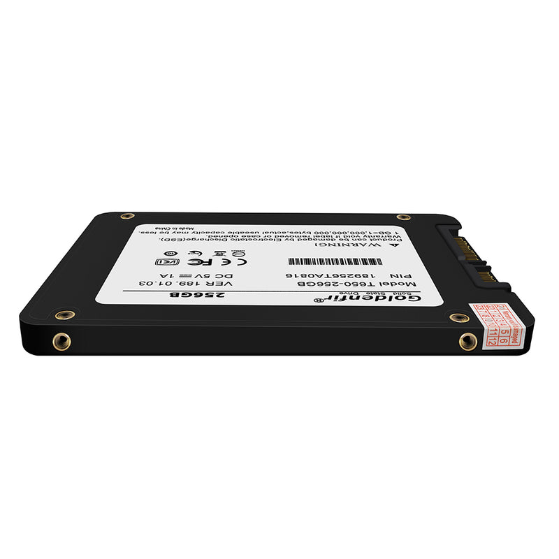 SSD Goldenfir SATA3 2,5" 128GB, 256GB, 512GB e 1TB